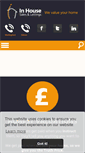 Mobile Screenshot of inhouseestateagents.co.uk